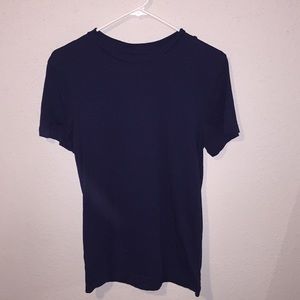 H&M plain dark navy blue t-shirt